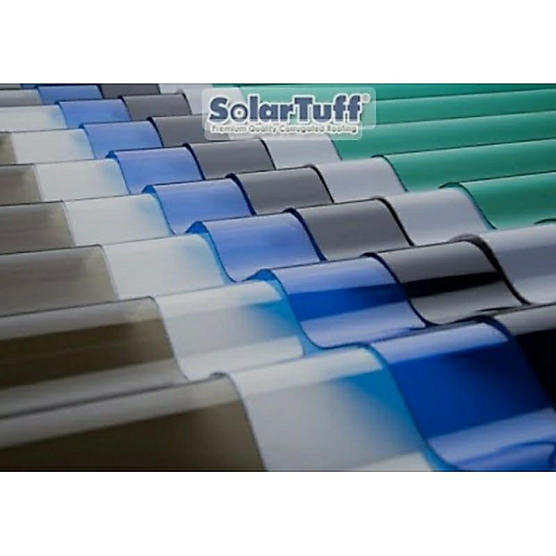 Jual Solartuff Roma gelombang bulat (area Surabaya)/Atap gelombang ...