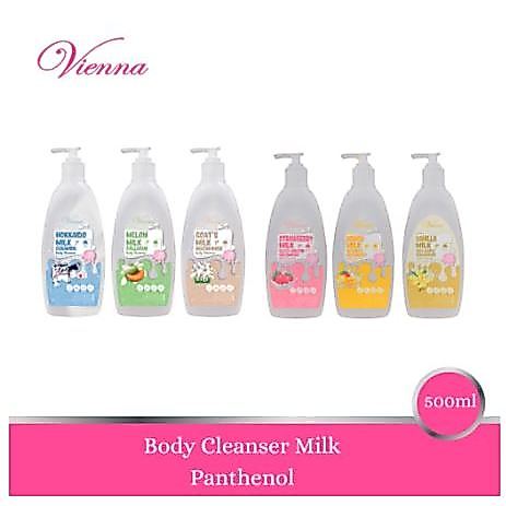 VIENNA BODY CLEANSER 500ML BOTTLE - SABUN MANDI VIENNA BOTOL