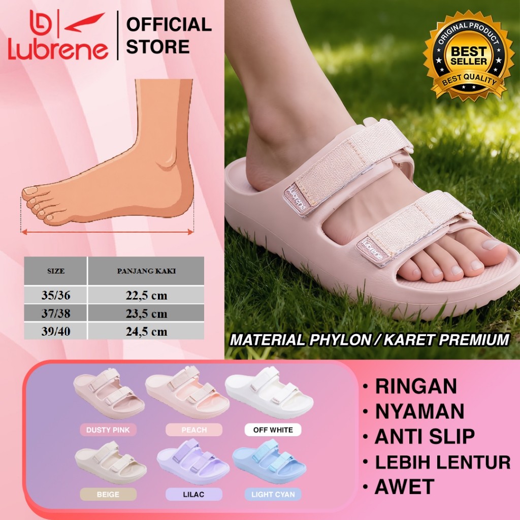 Jual LUBRENE Sandal Wanita JENNY-L | Shopee Indonesia