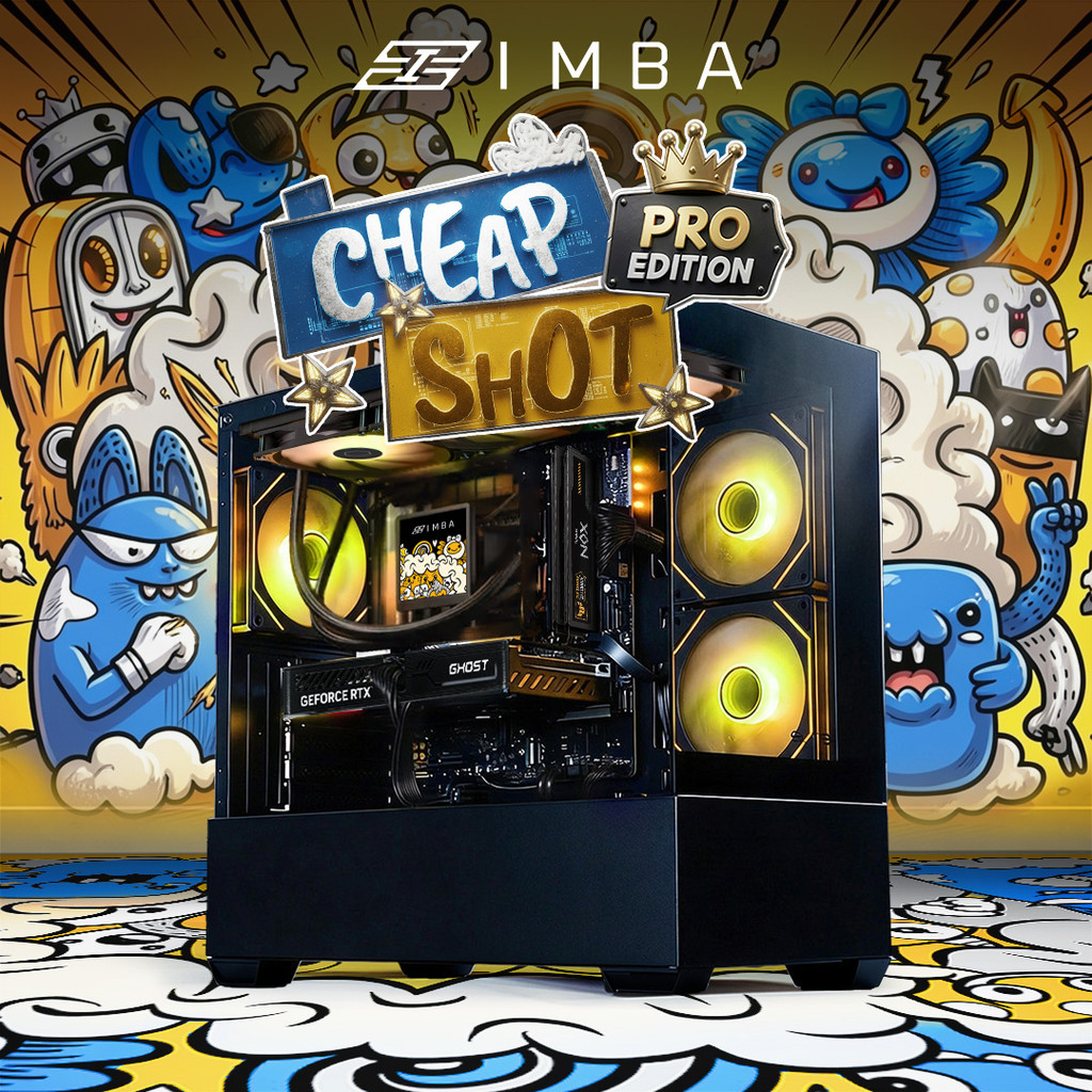 Jual IMBA CHEAPSHOT PRO PC ULTRA 7 265KF RTX 5060 TI 16G/ 16GB 500GB ...