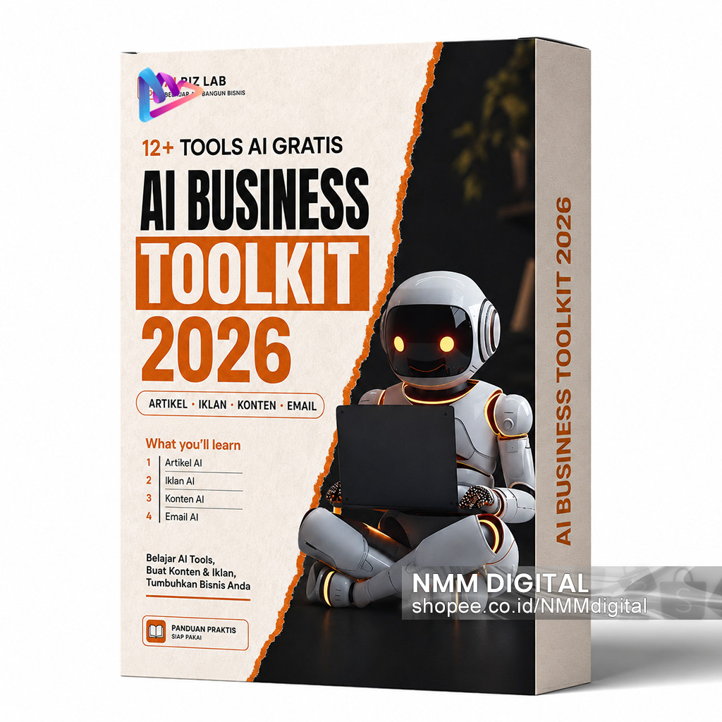 AI Business Toolkit 2026 – 12+ Tools AI Gratis untuk Artikel, Konten, Iklan & Copywriting