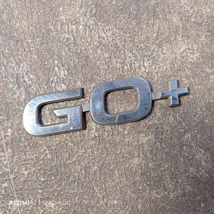 Jual logo emblem tulisan GO+ bekas Datsun | Shopee Indonesia
