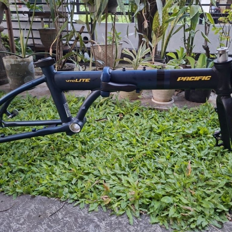 Jual frame pacific vito lite ring 16 plus sepeda lipat muluss | Shopee ...