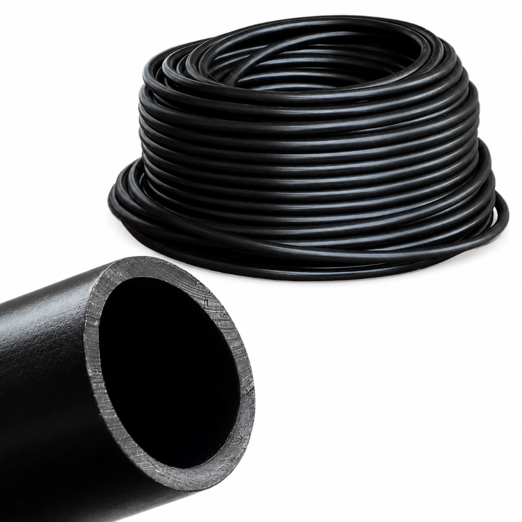 Selang Piping Pandepun Irigasi Tetes Hitam 3.2 mm x Panjang 40 Meter