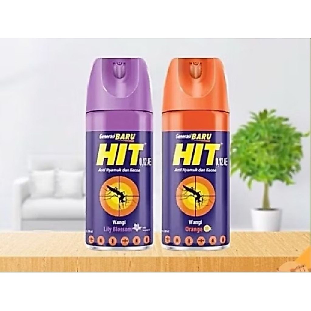 Jual Hit Aerosol/Hit Semprot Anti Nyamuk 180+30ML | Shopee Indonesia