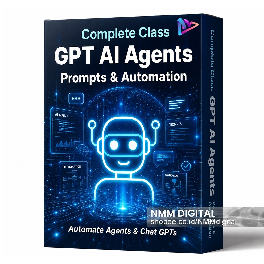 COMPLETE AI AGENTS & GPT CLASS - Prompts, Workflows, Automation - Video Course
