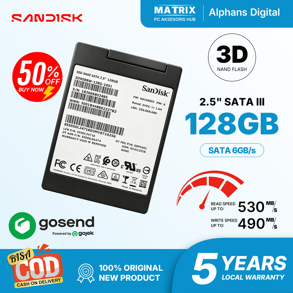 Berbagai pilihan SSD 128GB tersedia dengan harga terbaru dan penawaran terlengkap