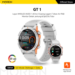 Morein Plus GT1 Smartwatch AMOLED IP68 123 Mode