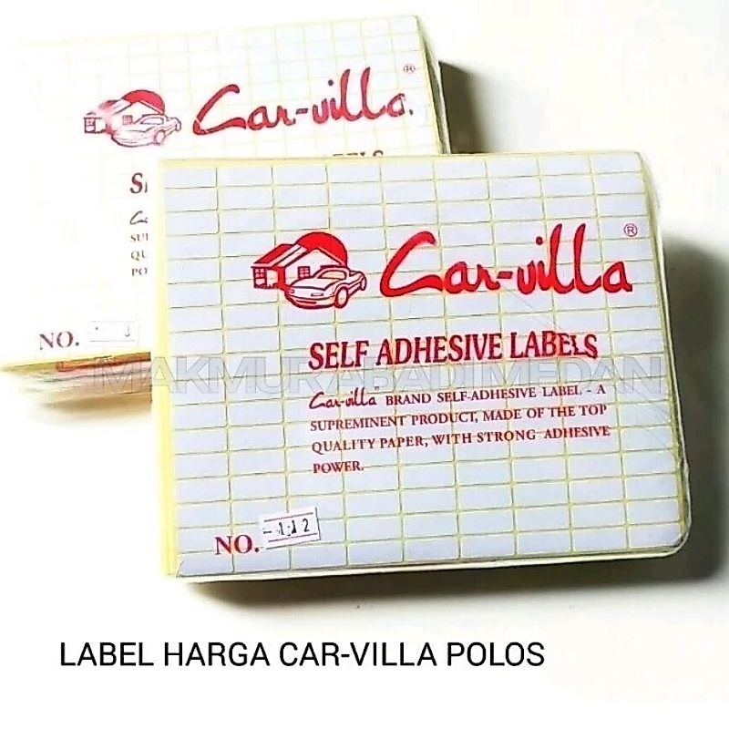 Jual (1Bks:7Lembar) Stiker Label Polos Putih Undangan 99 112 113 111 ...