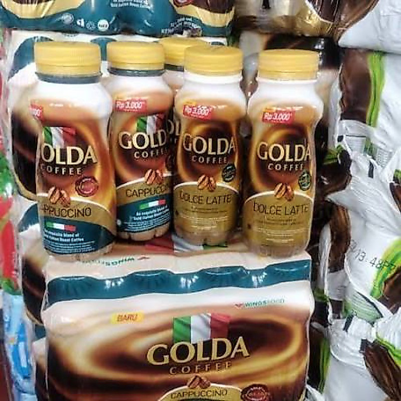 Jual 1 Pack Isi 12 Botol GOLDA Coffee 200ml – Kopi Siap Minum ...