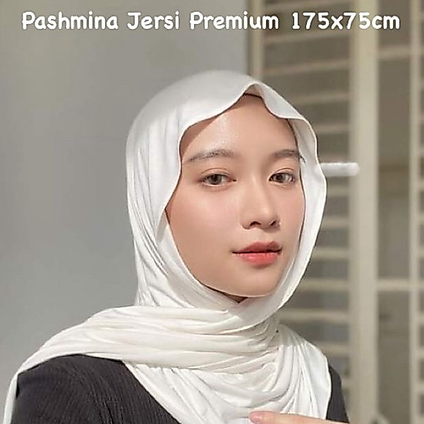 Pashmina Kaos Jersey/jersi Premium 175 x 75 CM