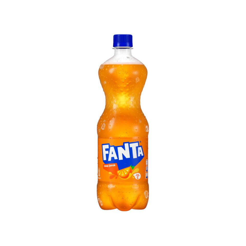 Jual Fanta Minuman Soda Orange Botol 1 L | Shopee Indonesia