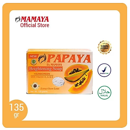 SABUN PAPAYA BY MAMAYA 135 GR