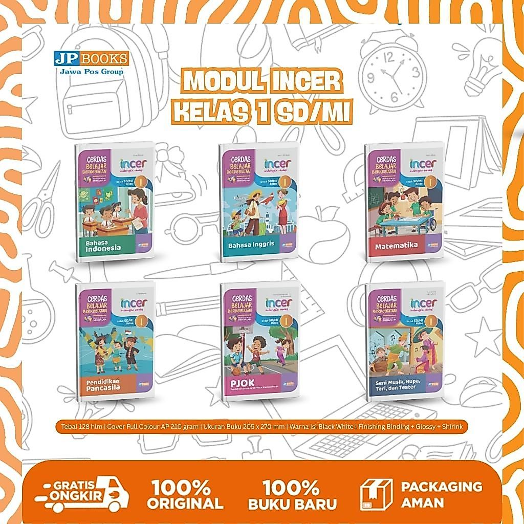 Jual JP Books - Modul Incer [Gab] Kurmer Latihan Soal Sd Kelas 1 ...