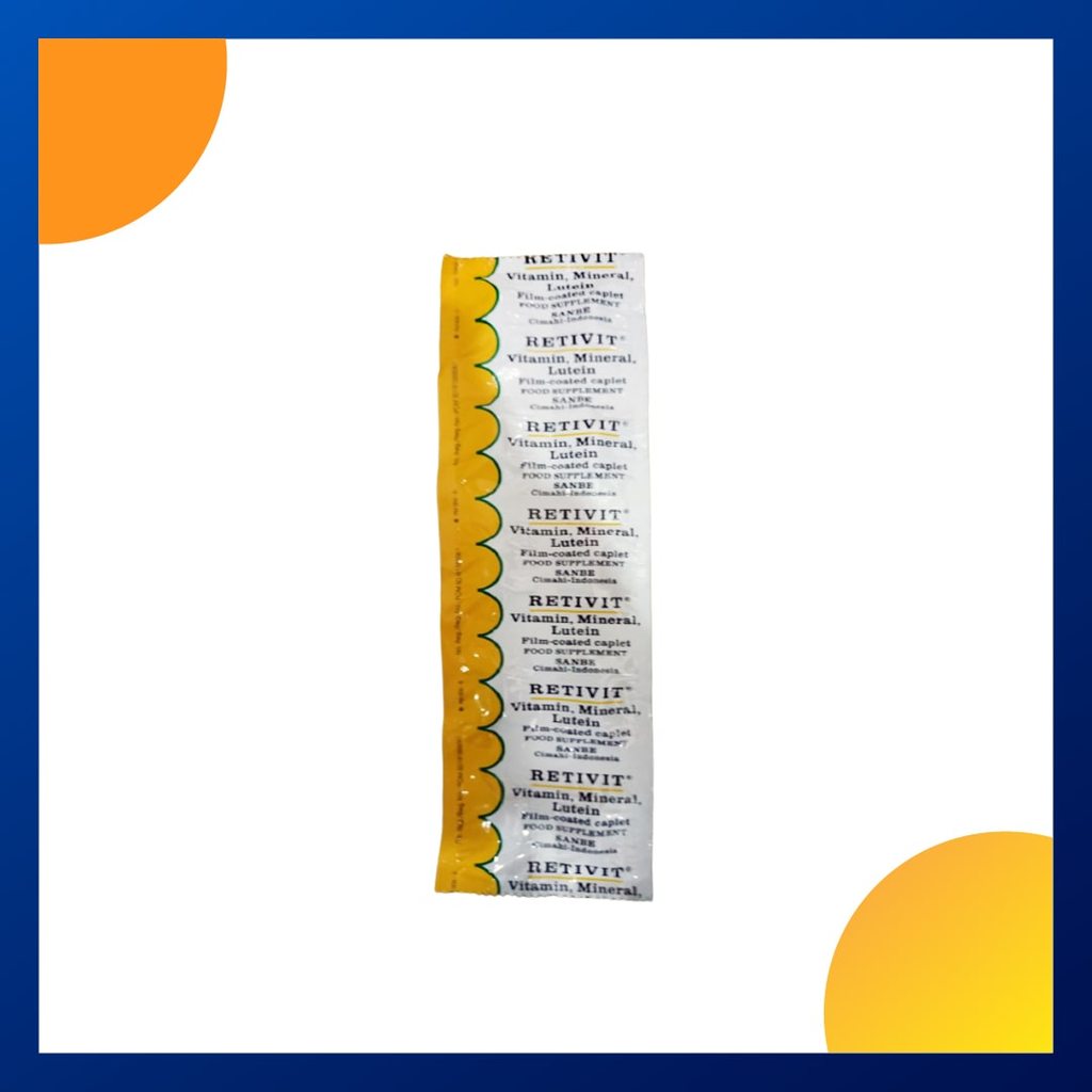 Retivit Strip Isi 10 Kaplet