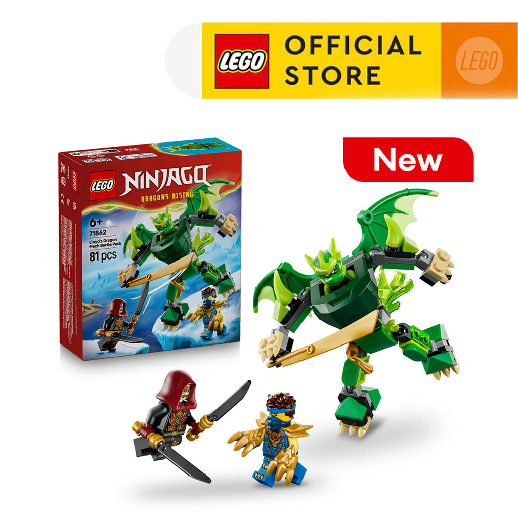 Jual LEGO Ninjago 71862 Lloyd's Dragon Mech Battle Pack (81 Pieces ...
