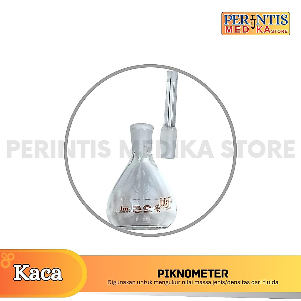 Jual Pyrex Piknometer l Picnometer l Pikno Meter + Extra Buble | Shopee ...