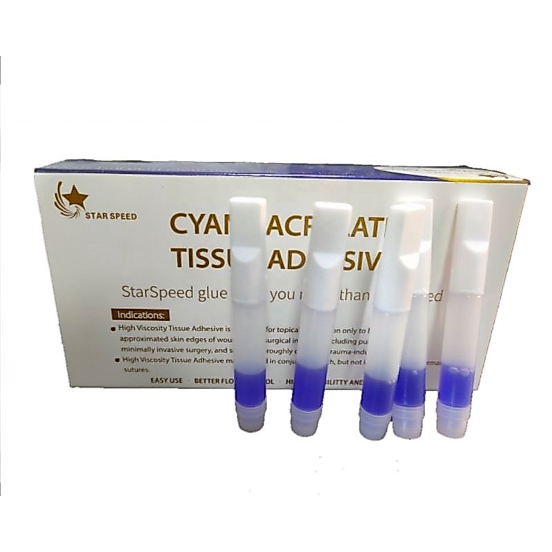 Jual cyanoacrylate surgical skin glue star speed alat sunat lem minor ...