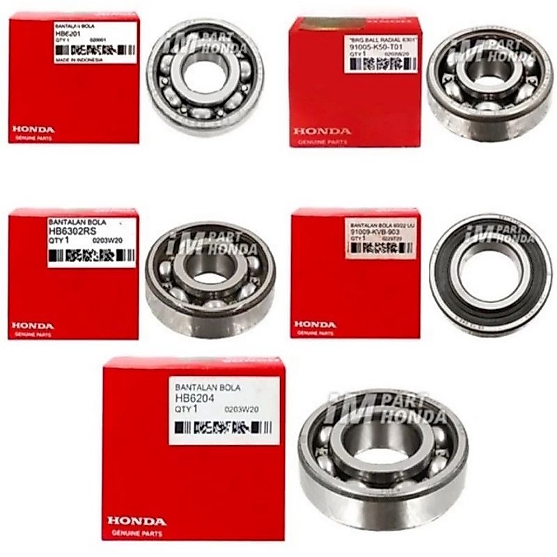 Jual 5 PCS LAHAR / LAHER / BEARING GIGI RASIO / GARDAN 6201 6301 6302 ...