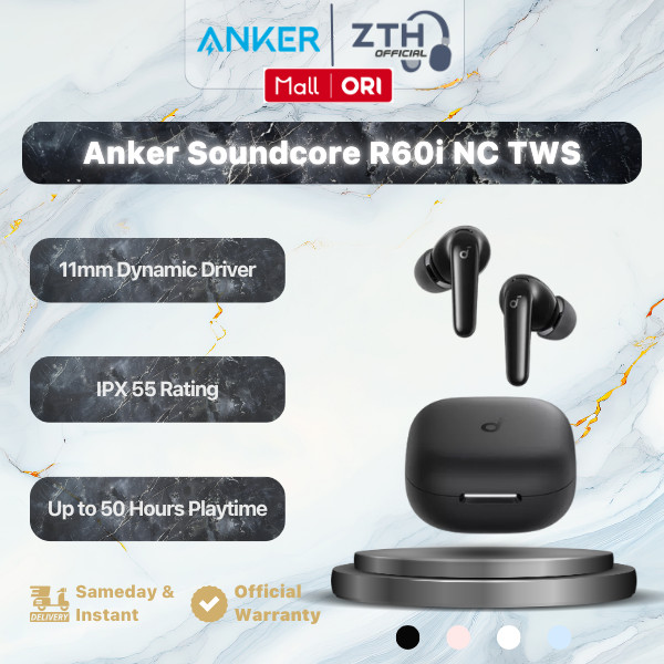 Jual Anker Soundcore R60iNC R60i NC ANC TWS LDAC - D1202 | Shopee Indonesia