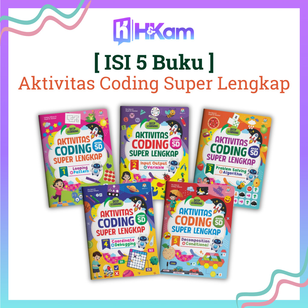 Jual Ziyadbooks - Aktivitas Coding Superlengkap - Buku Coding Untuk ...