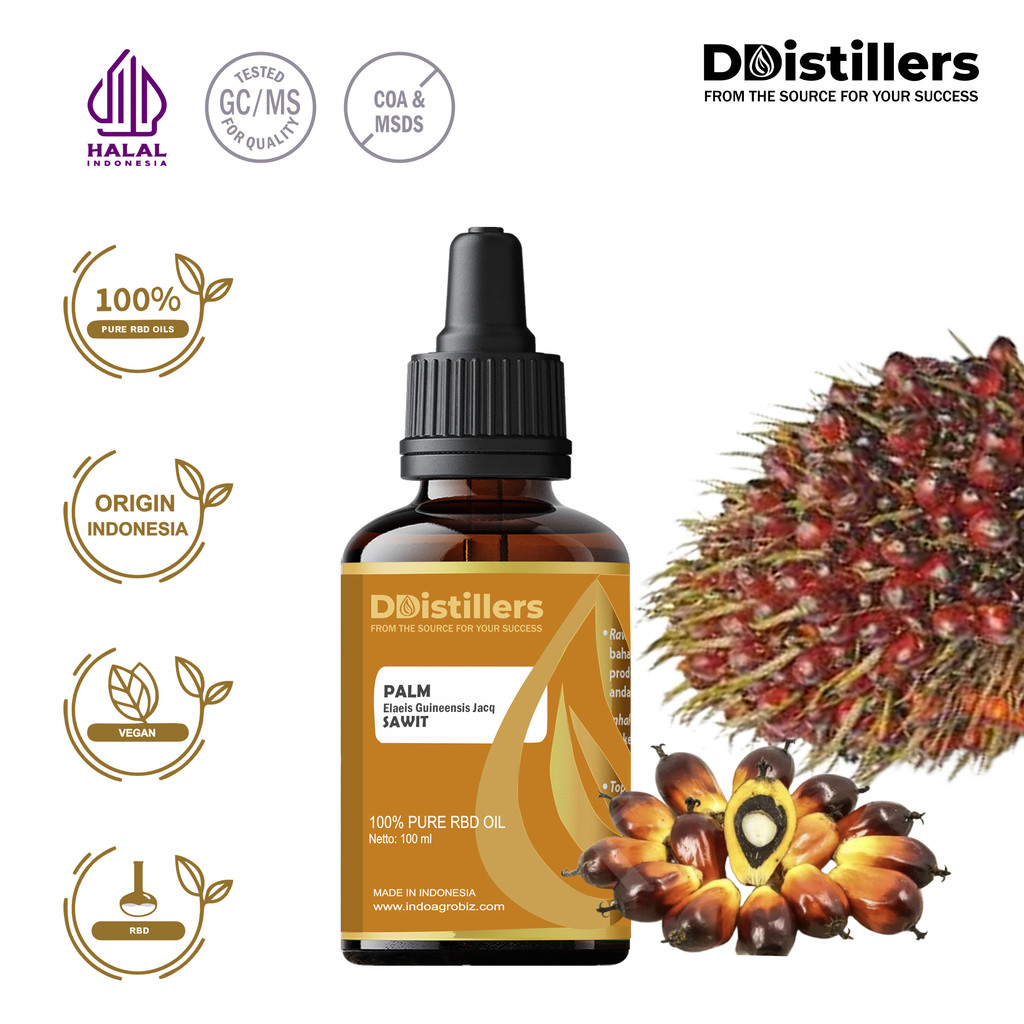 Jual Palm / Kelapa Sawit RBD Oil Pure 100%, 50-100ML GS | Shopee Indonesia