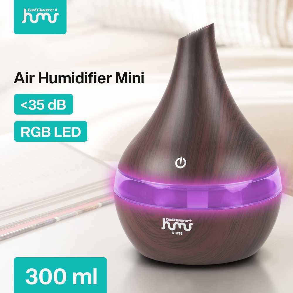 Jual Air Humidifier Mini Ultrasonic 300ml - Diffuser Aromatherapy Motif ...