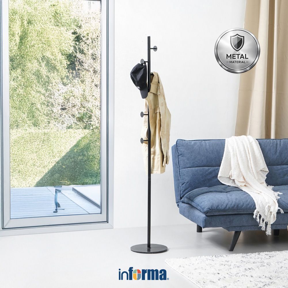 Jual Informa Rocco Gantungan Pakaian H173 - Hitam Stand Hanger ...