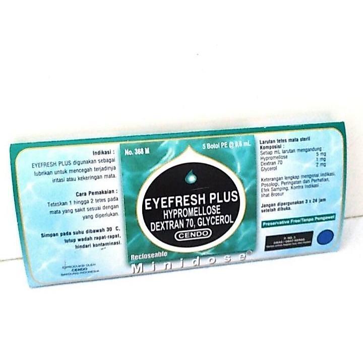 Jual CENDO Eyefresh Plus MD minidose | Shopee Indonesia