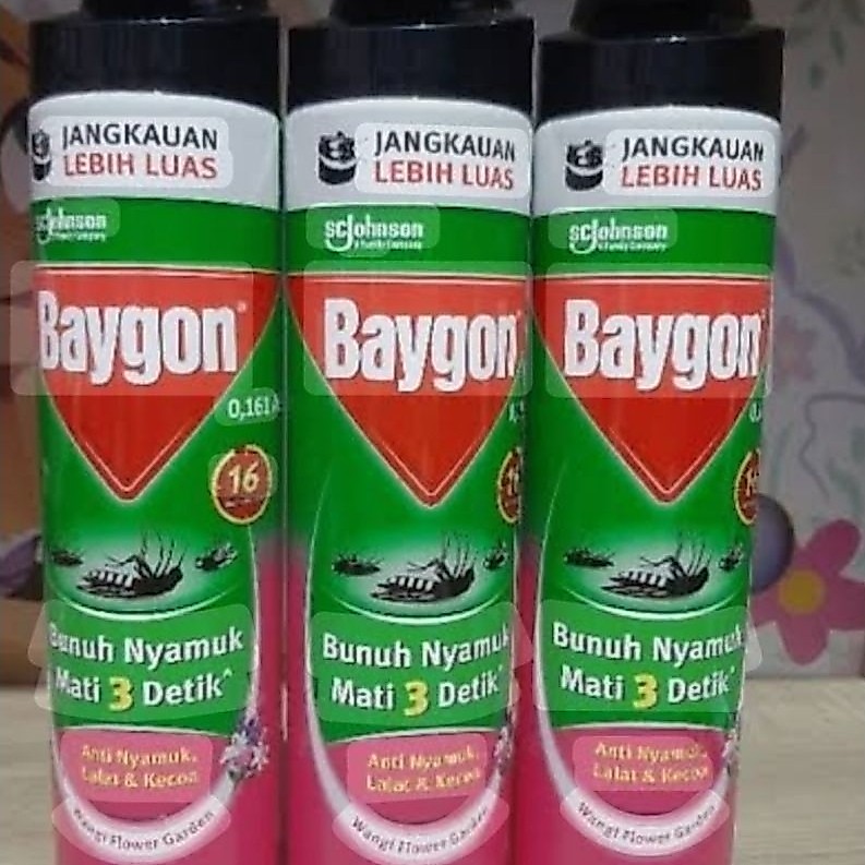 Jual HIT/ BAYGON Aerosol Spray Semprot Anti Nyamuk/ Serangga Jumbo 600 ...