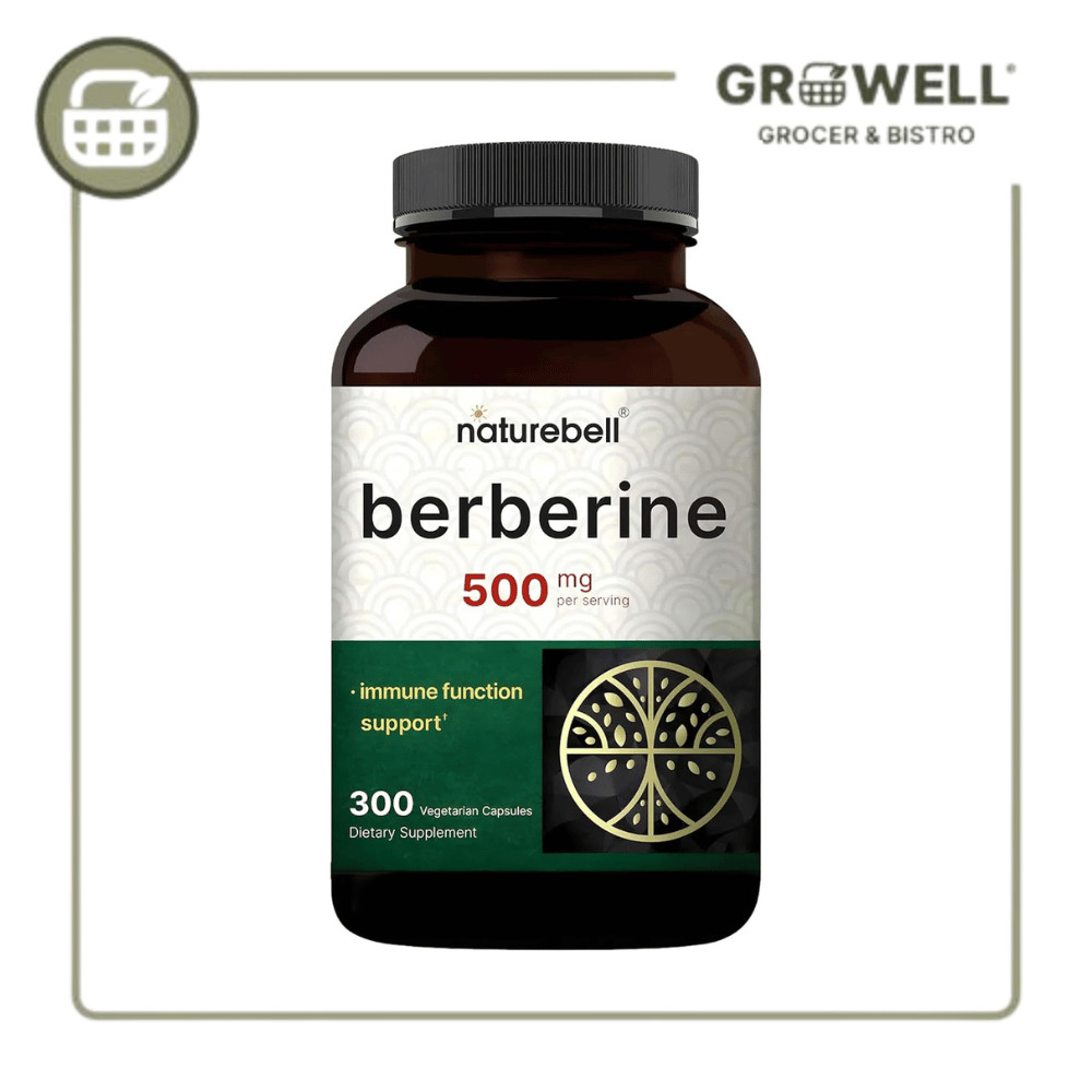 Jual NATUREBELL BERBERINE IMMUNE FUNCTION SUPPORT 500MG 300 CAPS ...