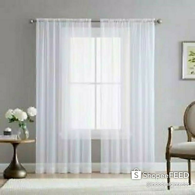 Vitrase Polos Gorden Vitrase Gorden Daleman Gorden Siang Vitrase Transfaran