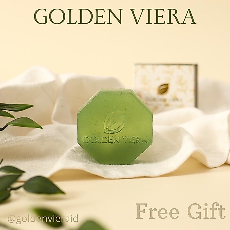 Golden Viera (sabun jerawat wajah & badan)