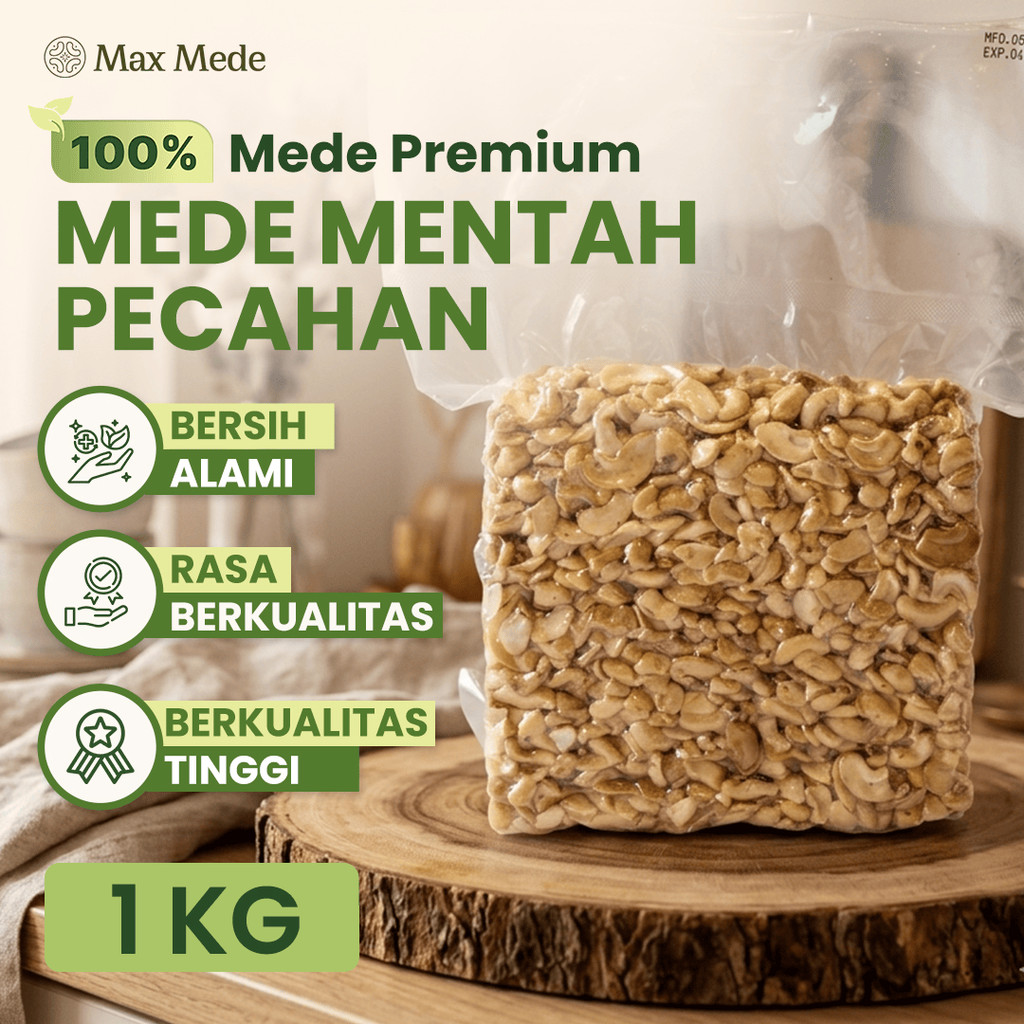 Jual Max Mede - PP / SS Kacang Mede Mentah Pecahan Besar 1Kg | Mete ...