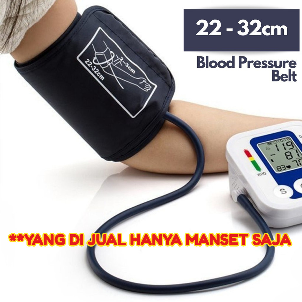 TaffOmicron Manset Tensimeter Dewasa Pengganti Cuff Sphygmomanometer - B02