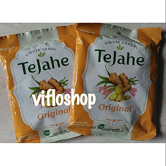 Jual Permen Jahe TeJahe /Ginger Candy Tejahe / Permen Tejahe Bag 100 ...