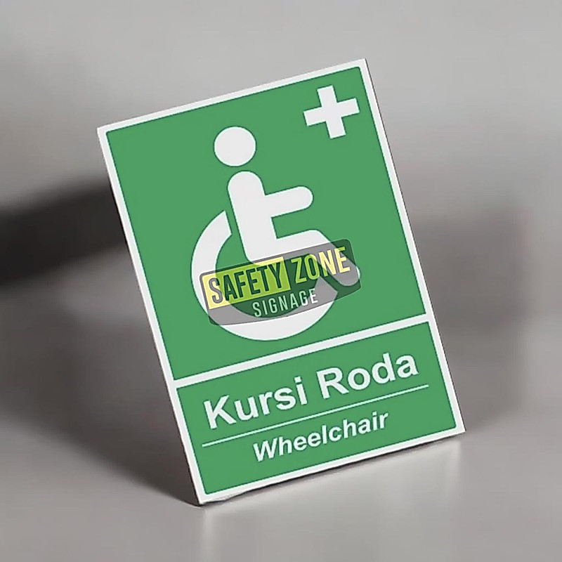Jual Sign K3 Sticker Kursi Roda/wheelchair | Shopee Indonesia