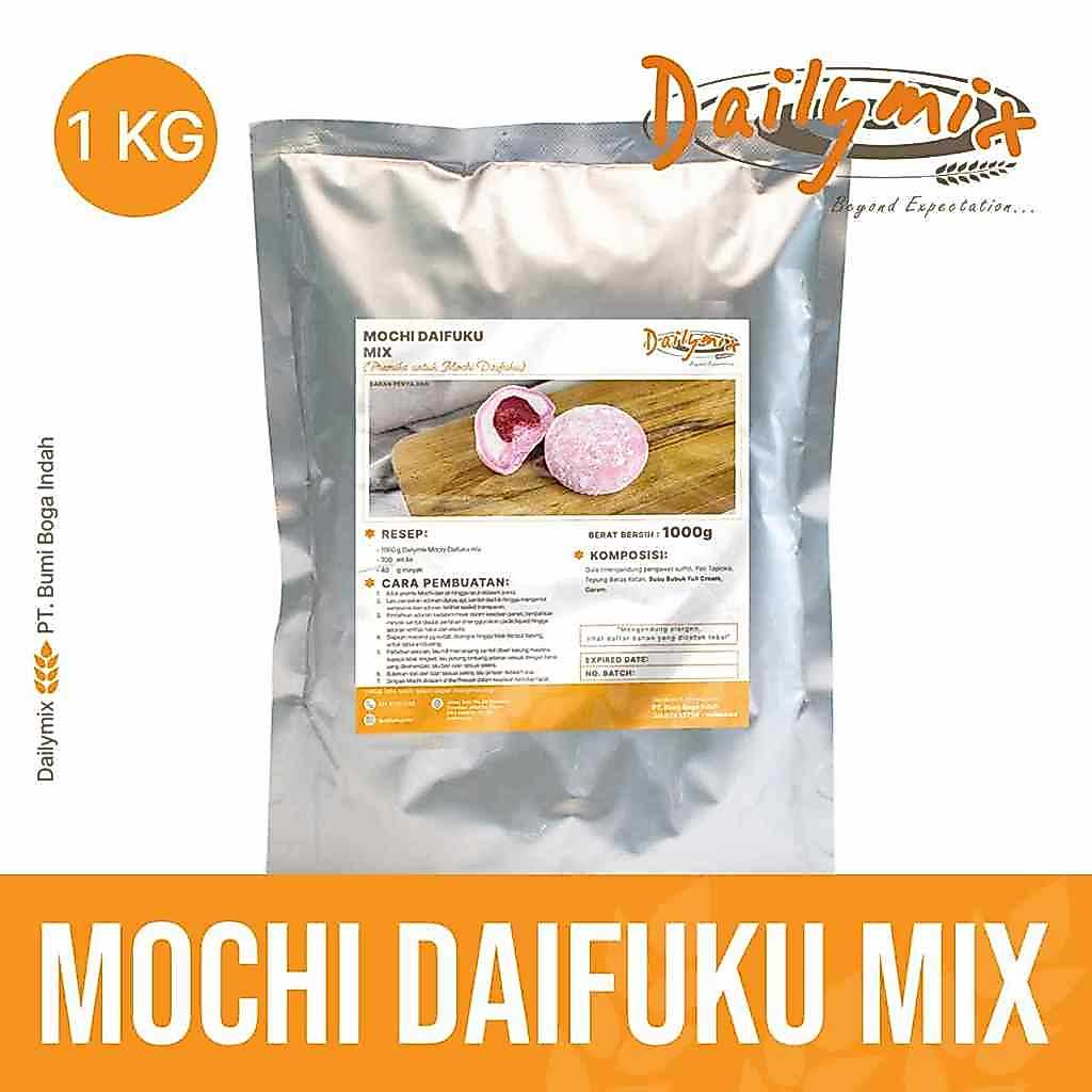 Jual ( Dailymix ) Premix Mochi / Tepung Mochi / Mochi Daifuku Mix ...