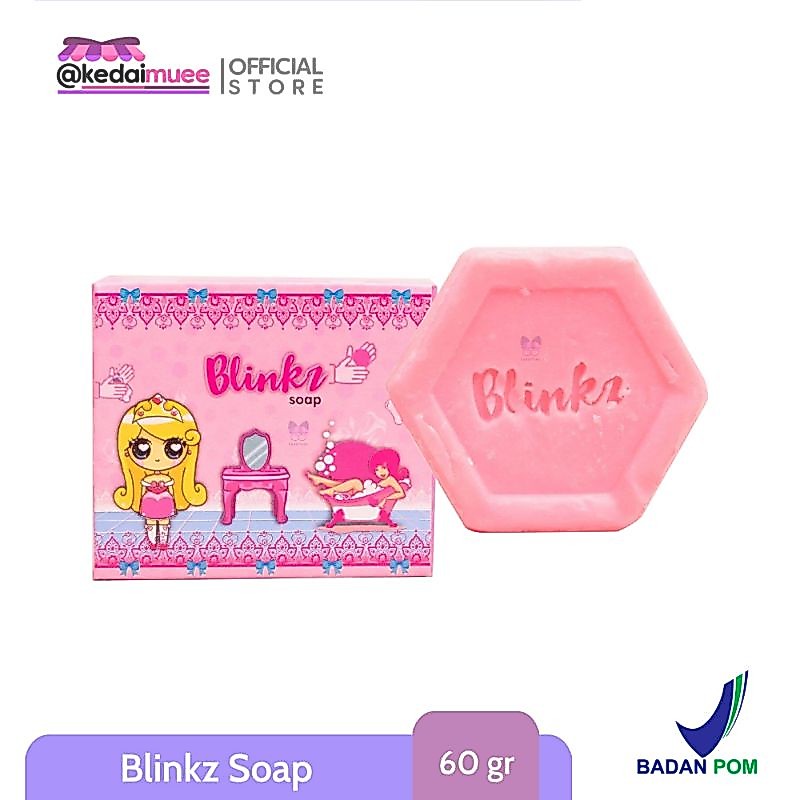[AGEN RESMI] Blinkz Soap 60gr | Sabun Pemutih Blinkz