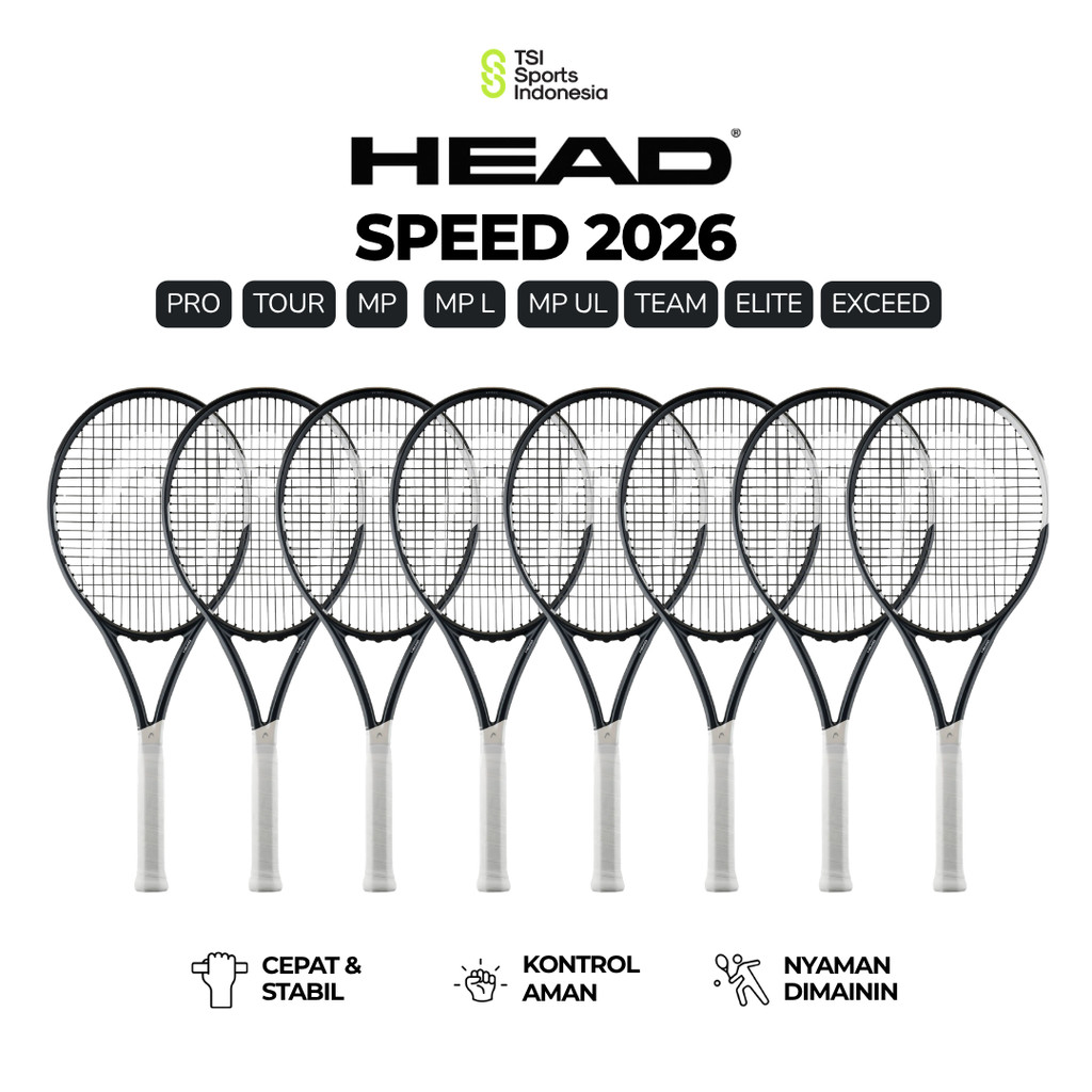 Jual Raket Tenis Head SPEED 2026 MP / MP L / MP UL / TEAM / PRO / TOUR ...