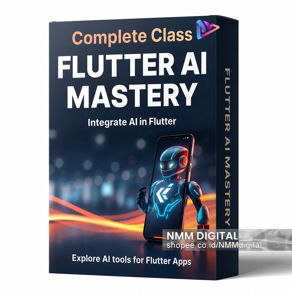 COMPLETE FLUTTER AI CLASS - Build AI-Powered Art Apps with Flutter - Video Ecourse