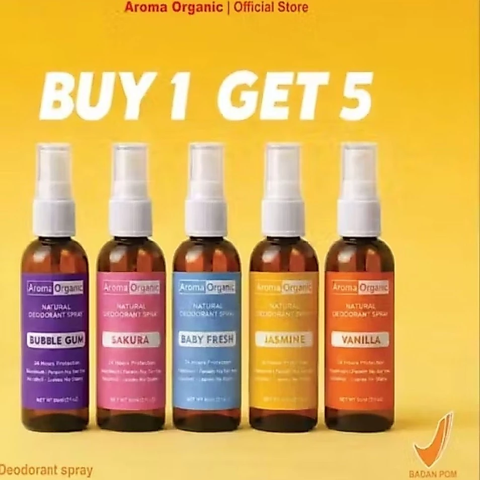 Deodorant Spray-Aman Untuk Semua Umur
