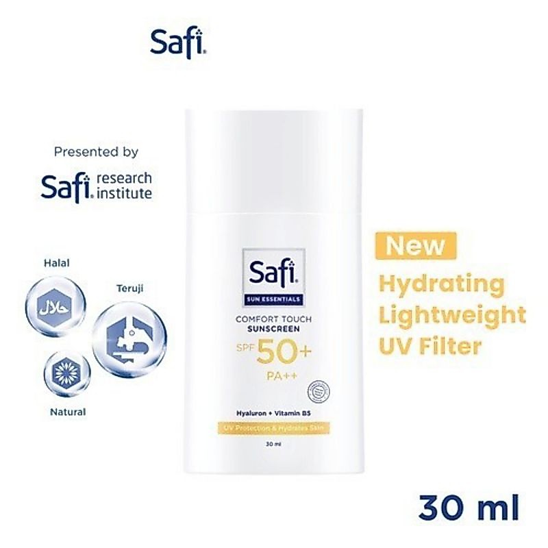 Jual SAFI ESSENTIALS COMFORT TOUCH SPF 50 PA++ | Shopee Indonesia
