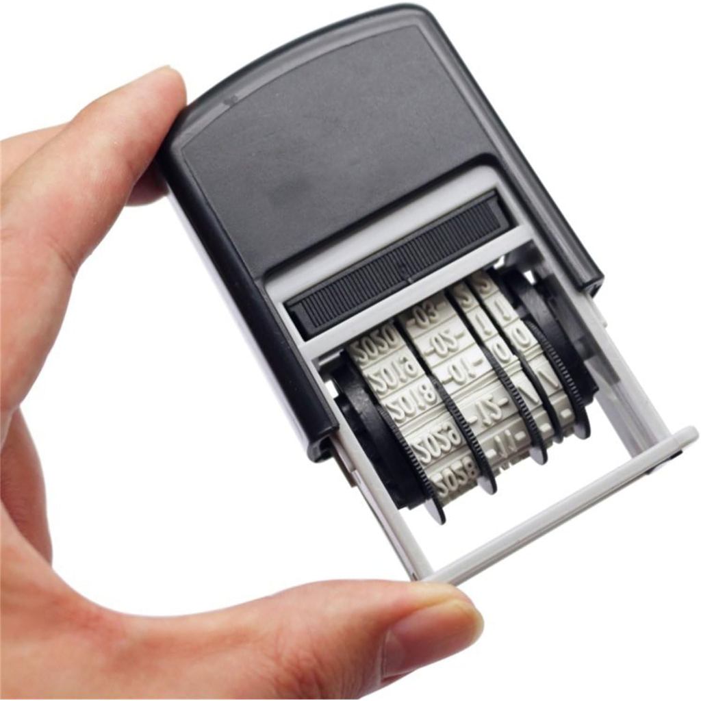 Jual Stempel Cap Tanggalan Manual Self Inking Dater Stamp Expired Date ...