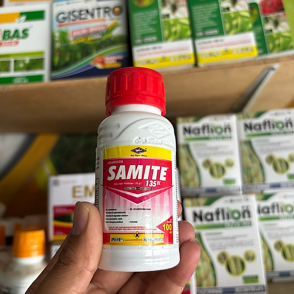 Jual Samite 135 EC 100 ml Akarisida Pembasmi Tungau dan Kutu Tanaman ...