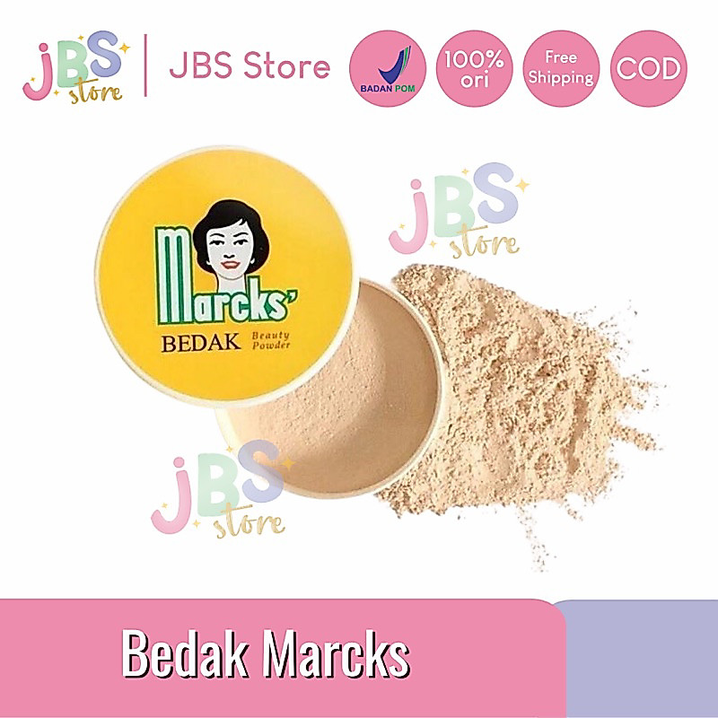Jual [JBS STORE](Ready) Bedak Marcks / Bedak Tabur Marks 40G | Shopee ...