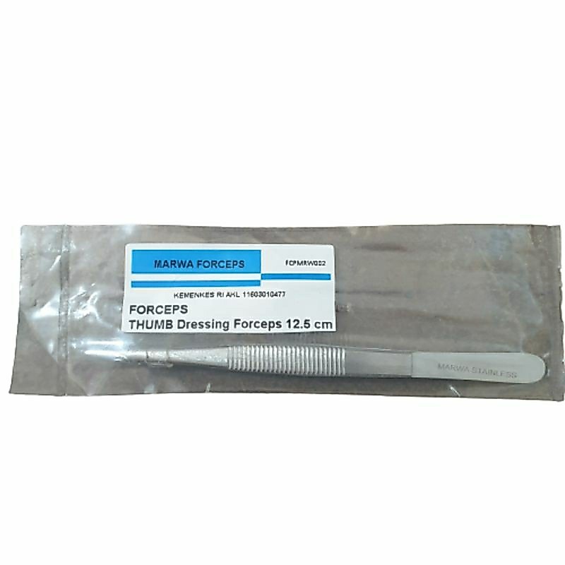 Jual Pinset Anatomis 12.5 14 16 18 20 25 30 CM Pinset Anatomi Thumb ...