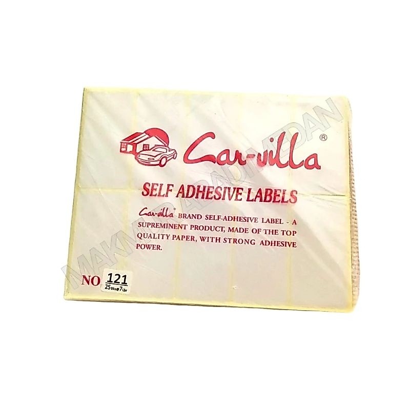 Jual (1Bks:7Lembar) Stiker Label Polos Putih Undangan 99 112 113 111 ...