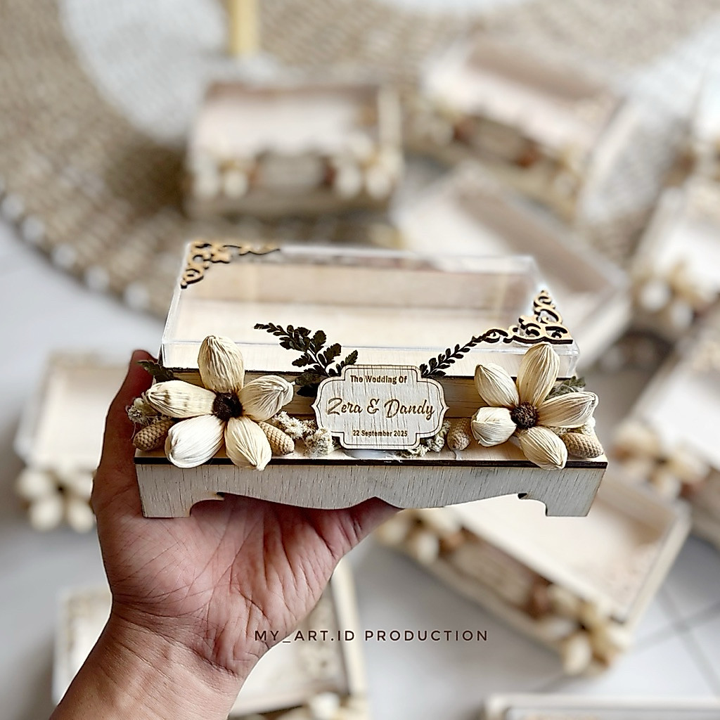 Jual Box Akrilik Mahar Kotak Uang Pernikahan | Shopee Indonesia