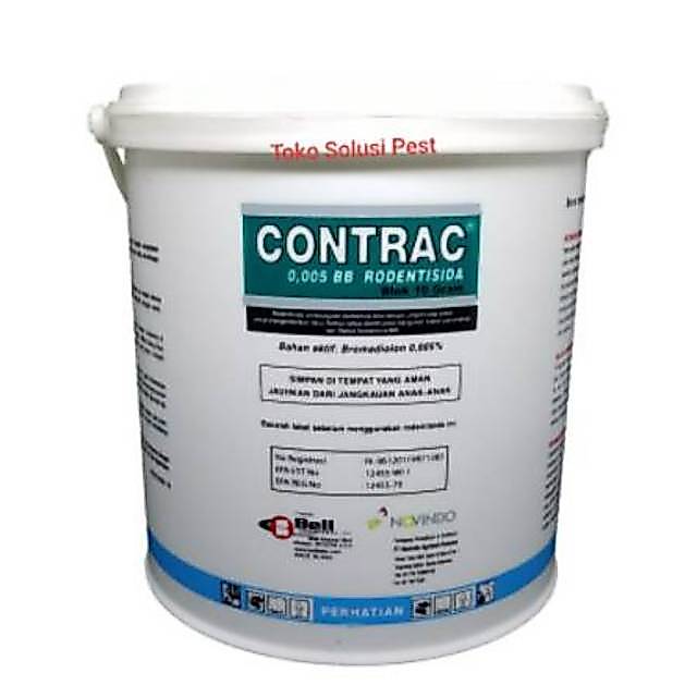 Jual Contrac 0,005 BB 1 kg racun tikus daru USA | Shopee Indonesia